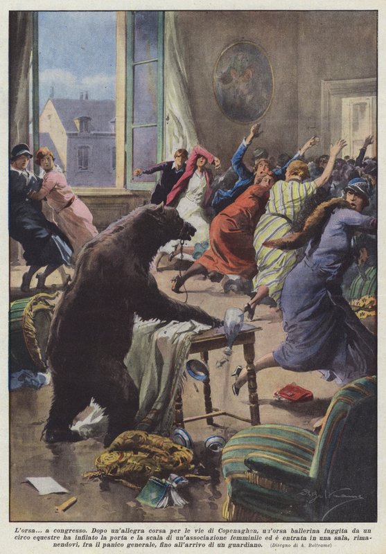 Lorsa mı? kongreye by Achille Beltrame