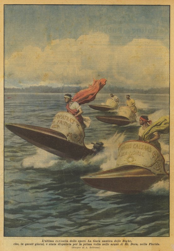 En son spor merakı by Achille Beltrame