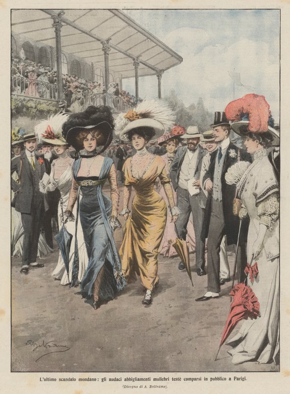 En son dünyevi skandal, Paris