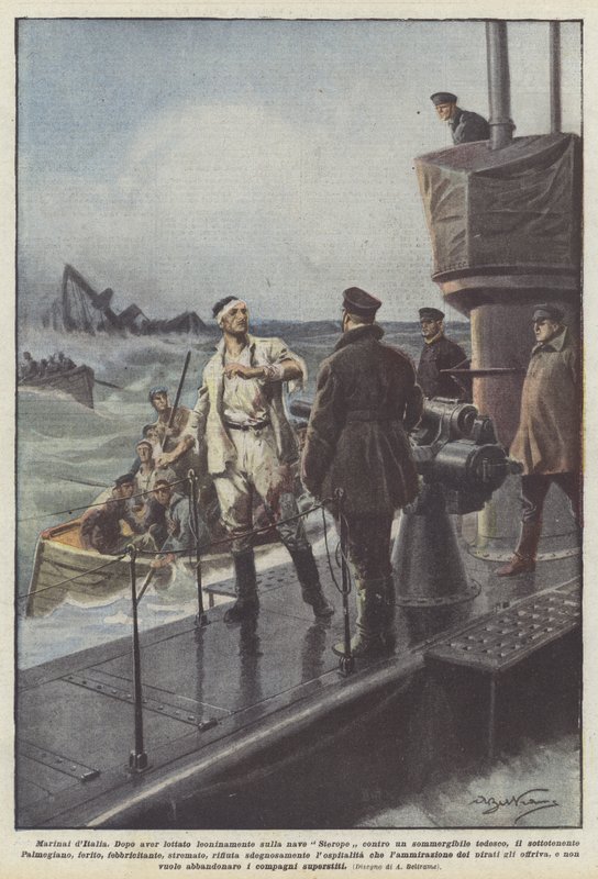Marinai dİtalya by Achille Beltrame