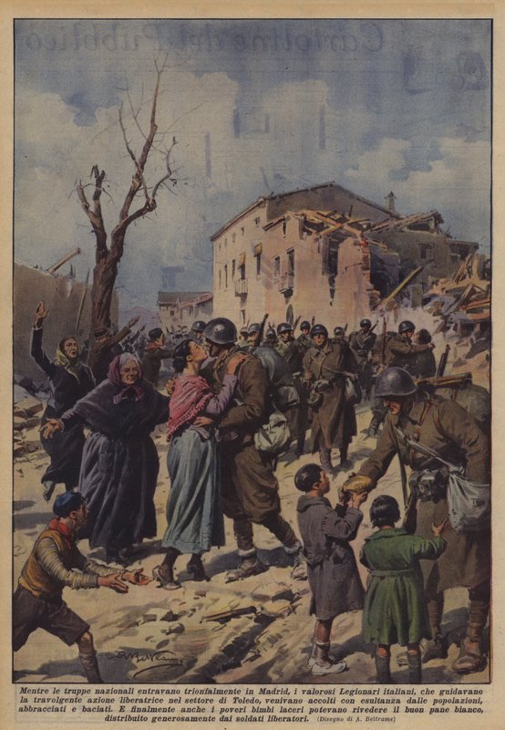 Ulusal birlikler zaferle Madrid