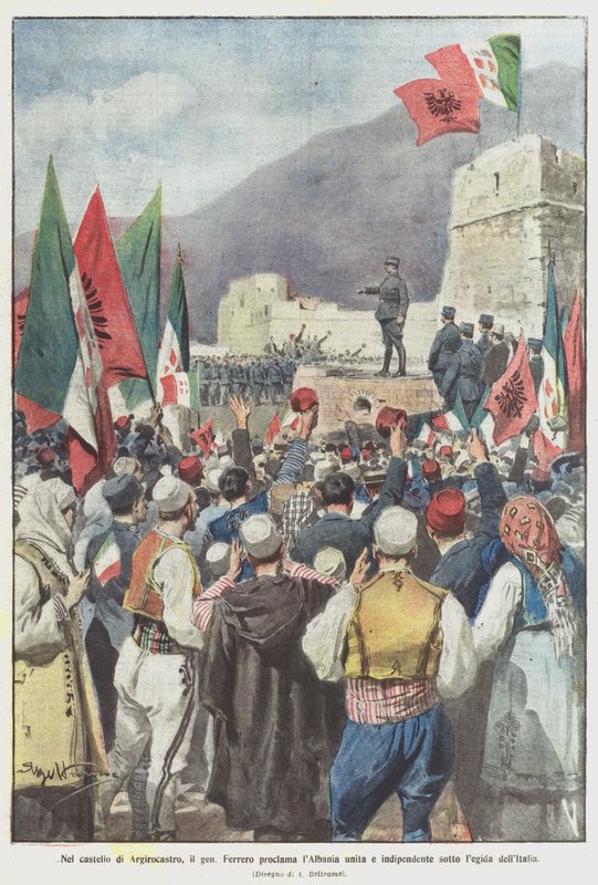 Gjirokastra kalesinde, General Ferrero, Arnavutluk