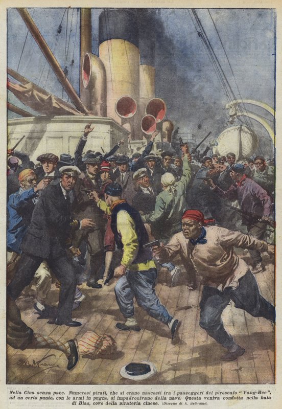 Çin'de barış olmadan by Achille Beltrame