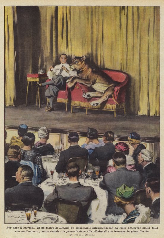 heyecan vermek için by Achille Beltrame