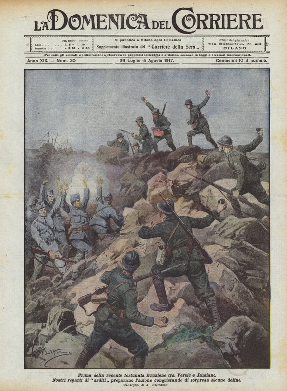 Versic ve Jamiano arasındaki son başarılı baskından önce by Achille Beltrame