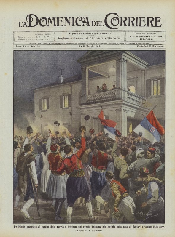 Teslim olma haberini alan çılgınlar, Kral Nicholas