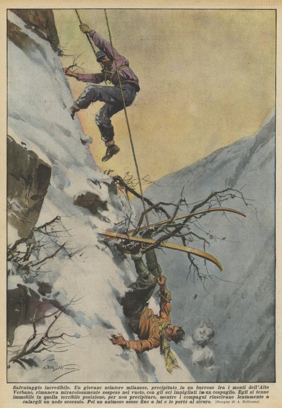 inanılmaz kurtarma by Achille Beltrame