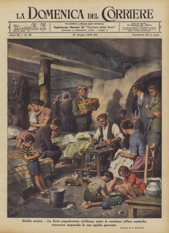 Kahraman Sicilya by Achille Beltrame