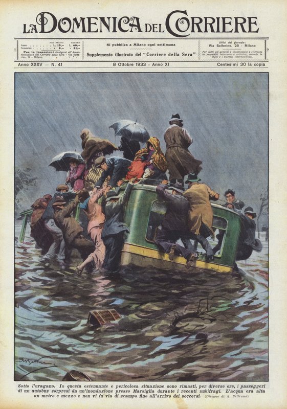kasırga altında by Achille Beltrame