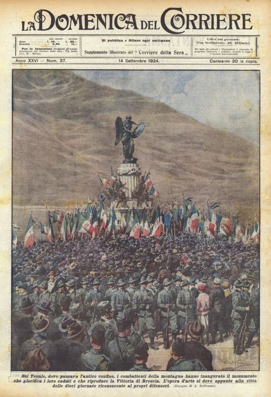 Kadim sınırın geçtiği Tonale