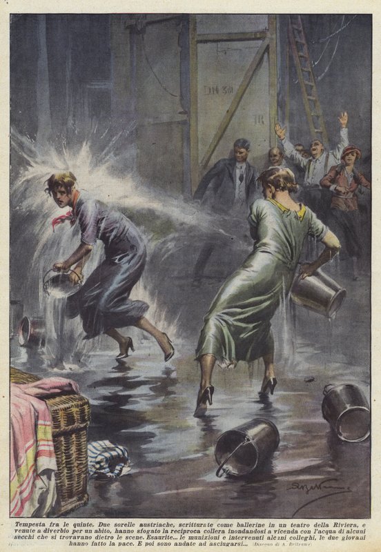kanatlarda fırtına by Achille Beltrame