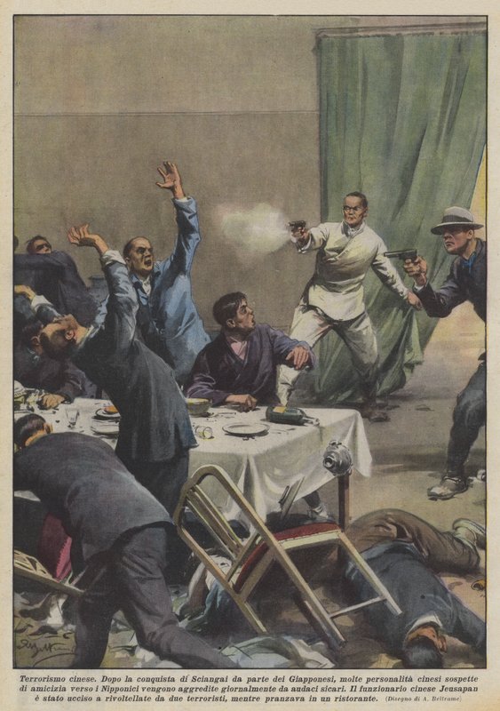 Çin terörü by Achille Beltrame