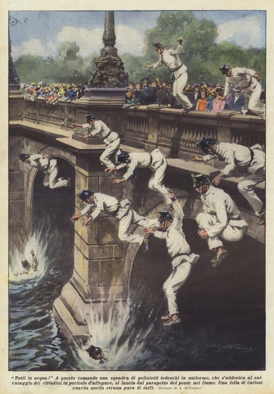 Herkes suya! by Achille Beltrame