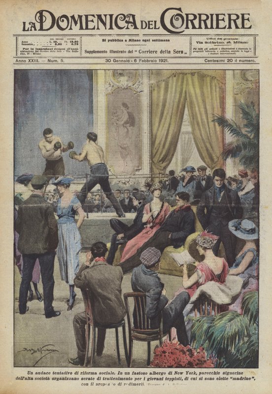 Cesur bir sosyal reform girişimi by Achille Beltrame