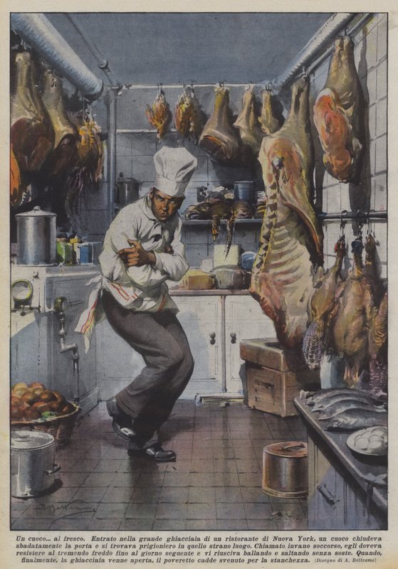Şef? açık havada by Achille Beltrame