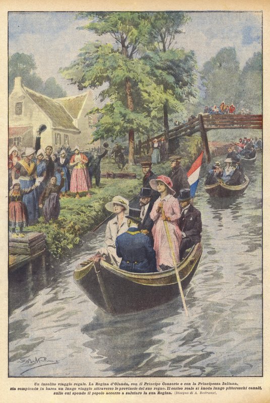 Alışılmadık bir kraliyet yolculuğu by Achille Beltrame