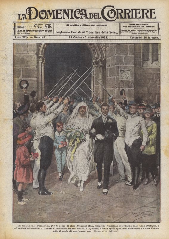 Bir evlilik aldatmacası by Achille Beltrame