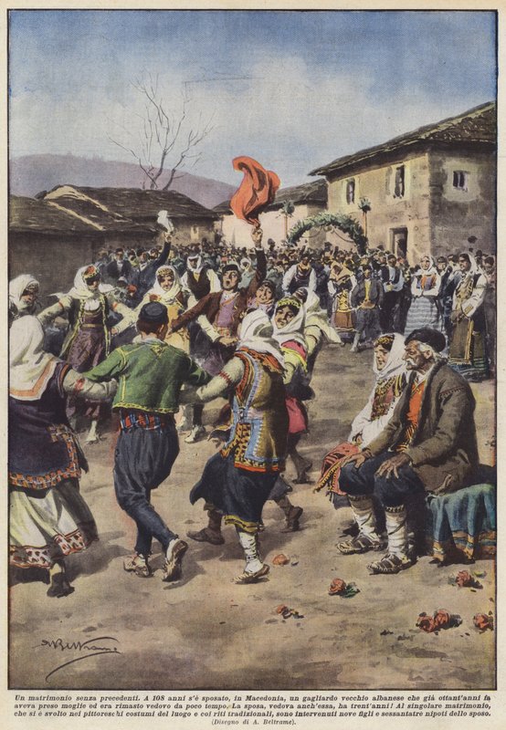 Eşi görülmemiş bir evlilik by Achille Beltrame