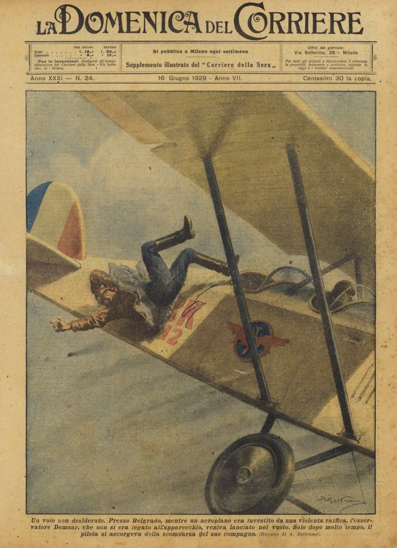 İstenmeyen uçuş by Achille Beltrame