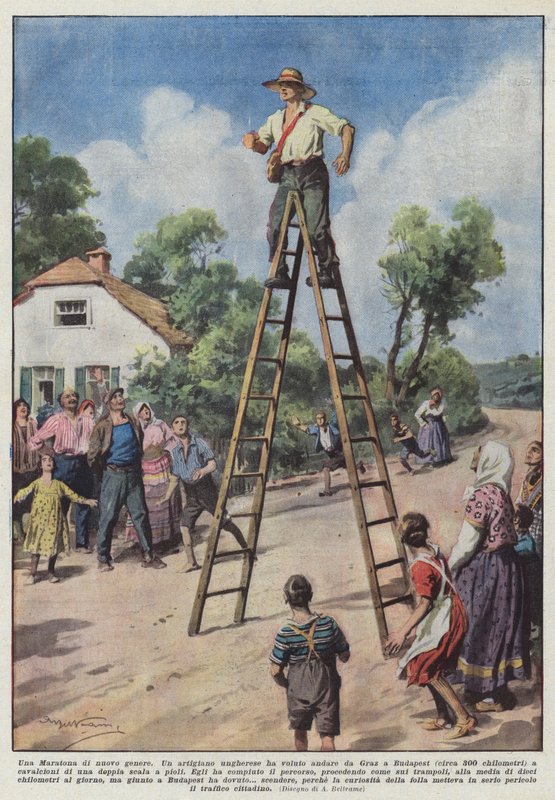 Yeni bir tür Maraton by Achille Beltrame