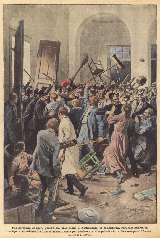 Yeni bir tür savaş by Achille Beltrame