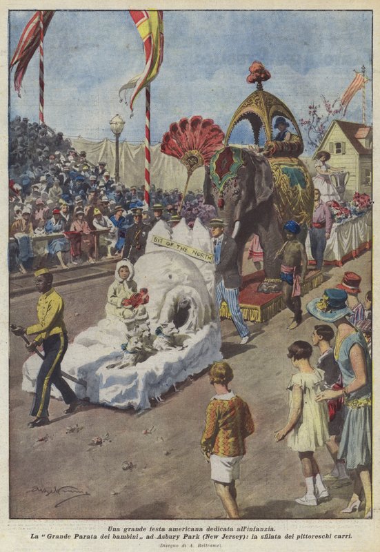 Çocukluğa adanmış harika bir Amerikan tatili by Achille Beltrame