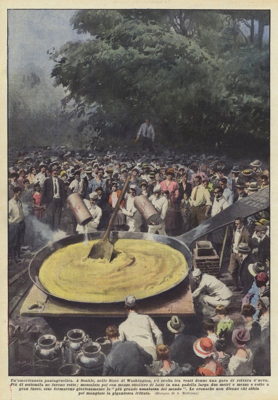 Unamericanata pantagruelica by Achille Beltrame