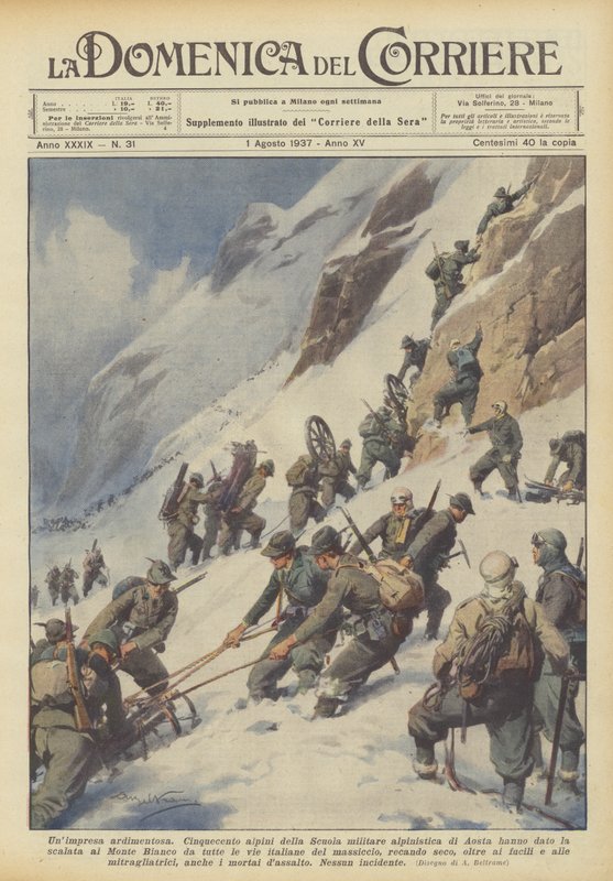 Cesur bir girişim by Achille Beltrame