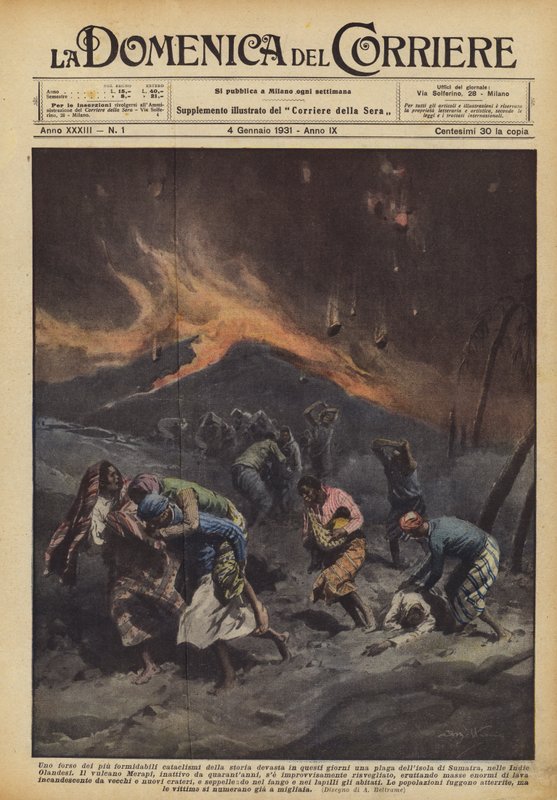 Belki de tarihteki en korkunç felaketlerden biri, bugünlerde bir bölgeyi mahvediyor? by Achille Beltrame