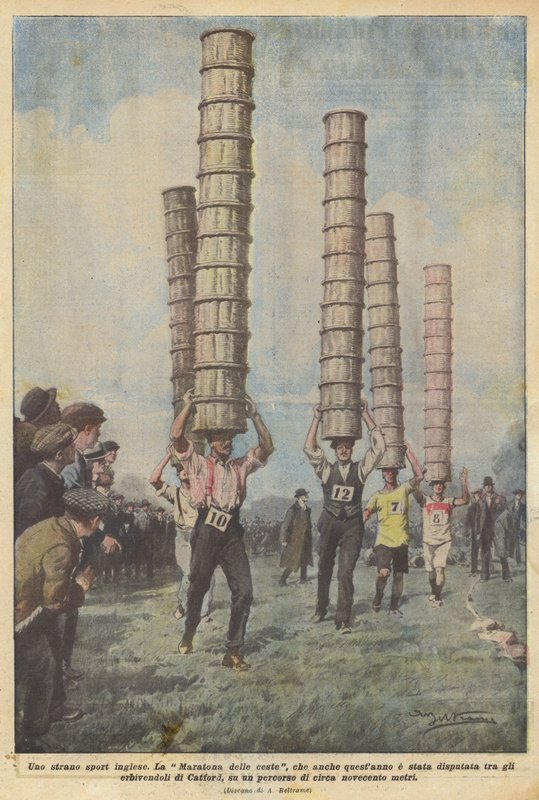 Garip bir İngiliz sporu by Achille Beltrame