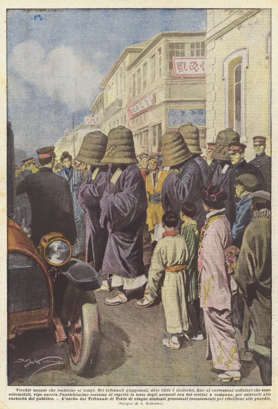 Zamana dayanan eski gelenekler by Achille Beltrame