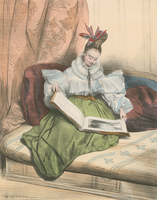 sabah saat 9 by Achille Devéria