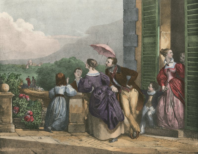 Avdan Dönüş, Sporcuların Dönüşü by Achille Devéria