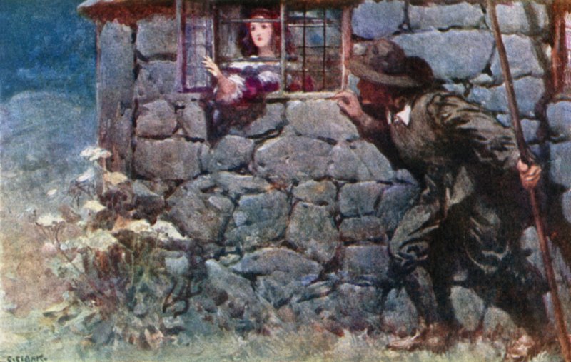 Ve sonra çok üzgün bir şekilde içini çekti by Addison Thomas Millar