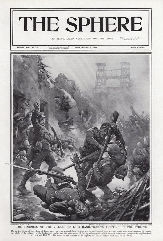 Loos Savaşı, I. Dünya Savaşı, 1915 by Addison Thomas Millar