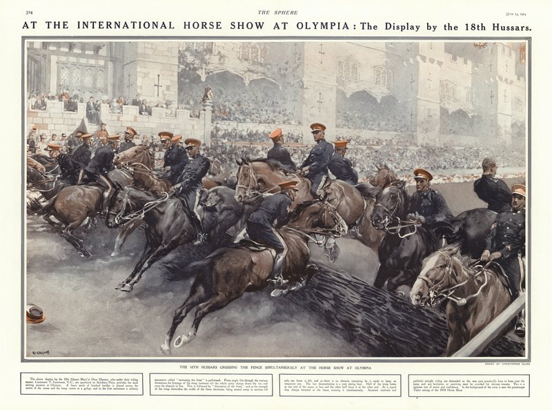 18. Hussars tarafından Olympia