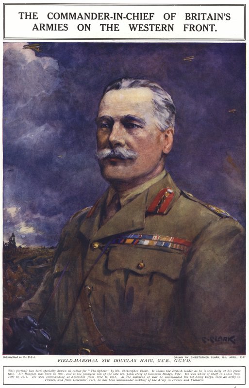 Mareşal Sir Douglas Haig by Addison Thomas Millar