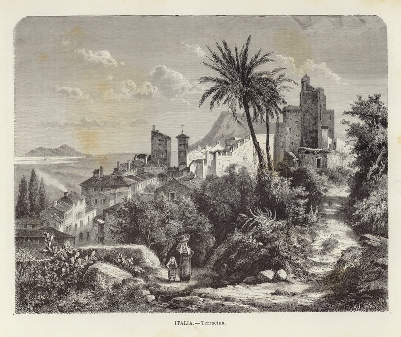 İtalya - Terracina by Adolf Closs