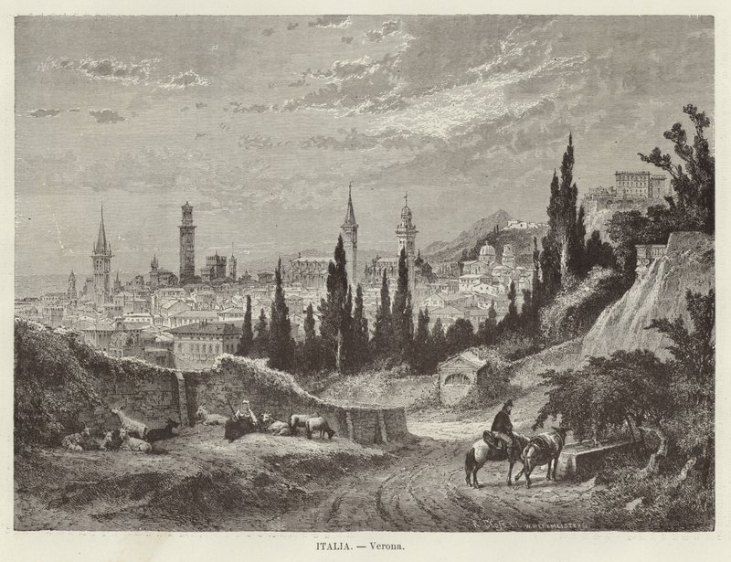 İtalya - Verona by Adolf Closs