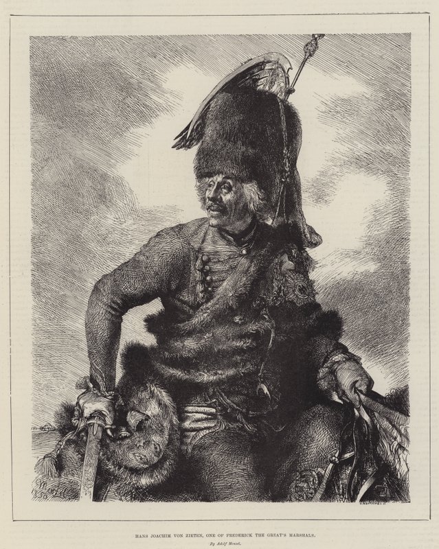 Hans Joachim von Zieten, Büyük Frederick