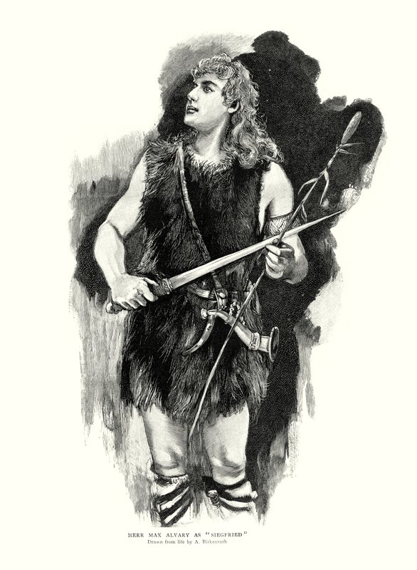 Alman tenor Max Alvary, Richard Wagner
