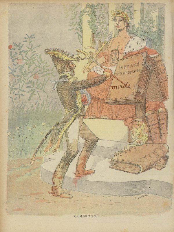 Le Rire için İllüstrasyon by Adolphe Leon Willette