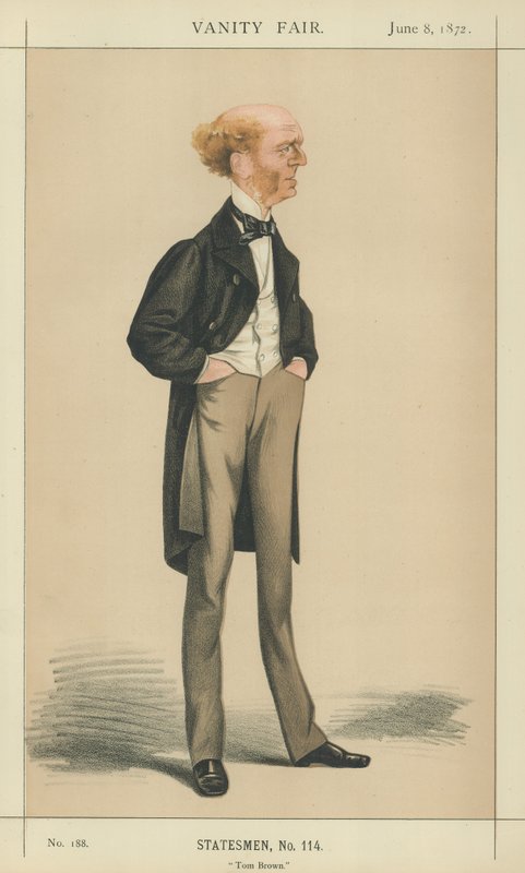 Bay Thomas Hughes (renkli lito) by Adriano Cecioni