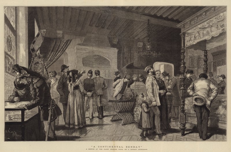 Kıtasal Bir Pazar by Adrien Emmanuel Marie