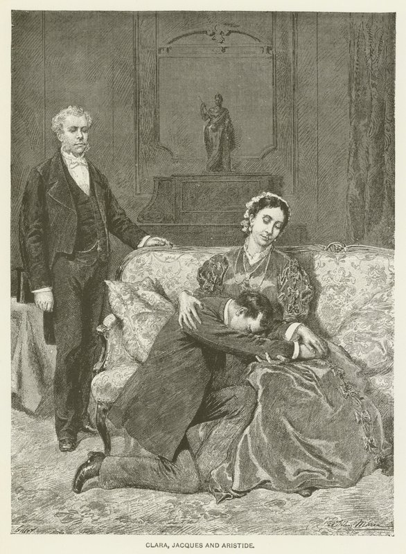 Clara, Jacques ve Aristide by Adrien Emmanuel Marie