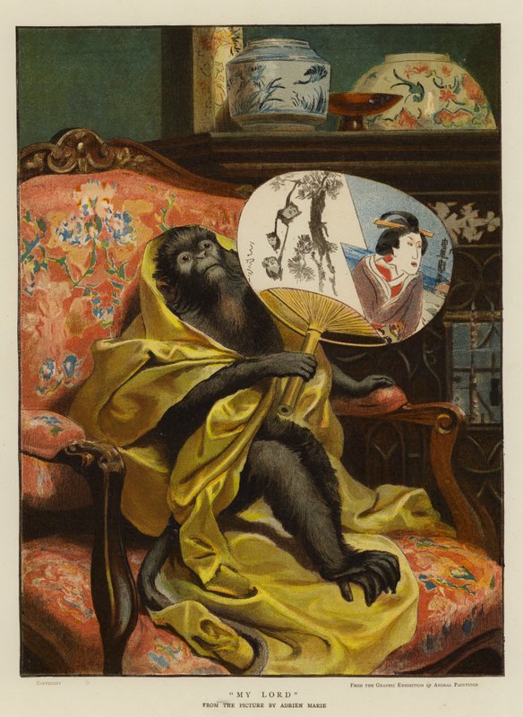 Lordum (kromolitho) by Adrien Emmanuel Marie