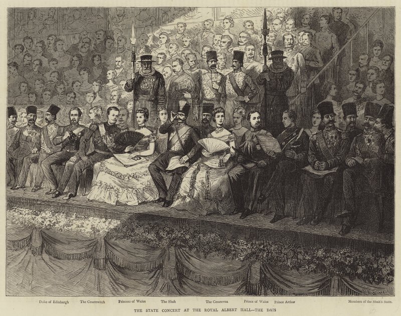 Royal Albert Hall, Dais
