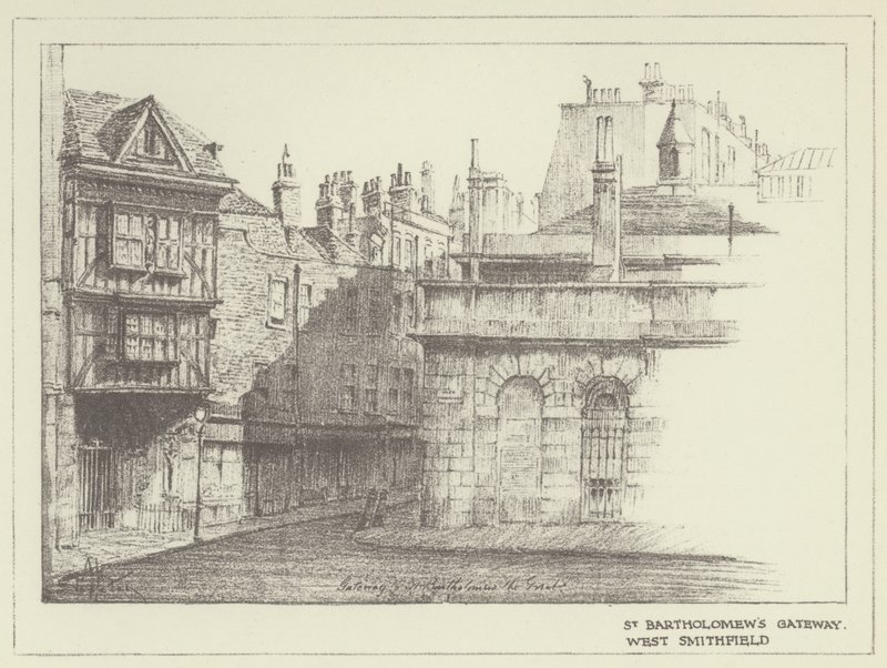 Aziz Bartholomews Geçidi, Batı Smithfield by Alan Stapleton