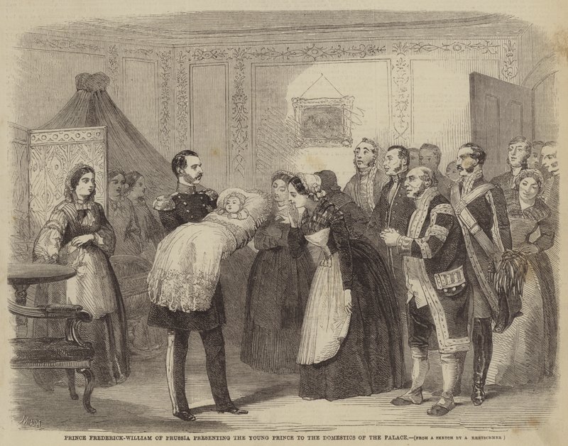 Prusya Prensi Frederick-William, Genç Prens