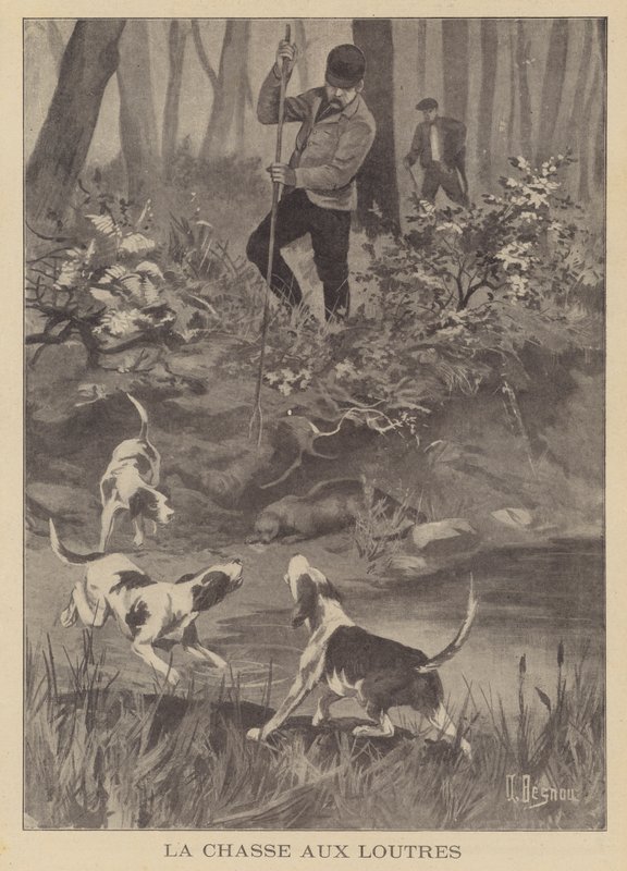 su samuru avı by Albert Besnou